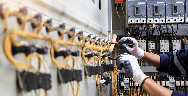 Professional Electrician technician working in Villa Park, CA
